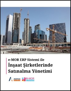 e-MOR ERP Satınalma Yönetimi - Cover