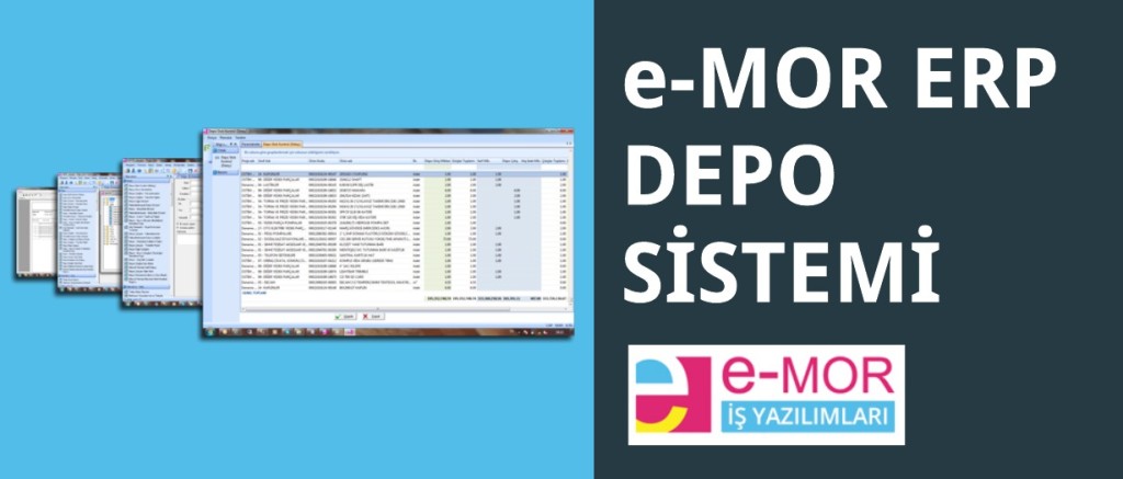 e-MOR Depo Yönetimi Sistemi
